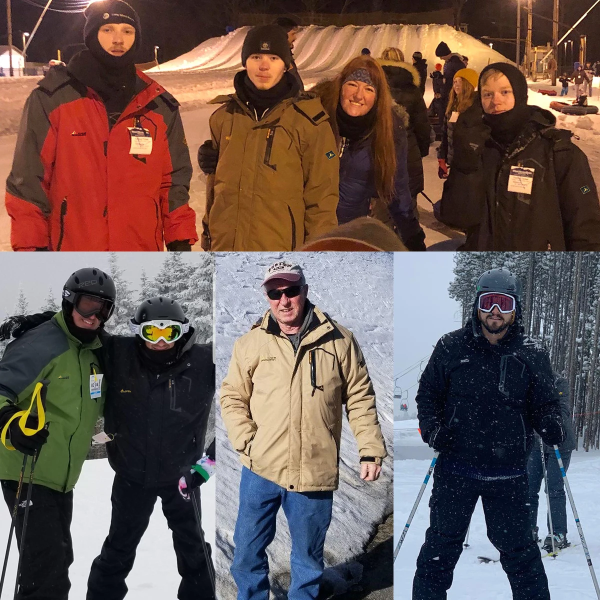 Tuta Da Sci E Snowboard Uomo – Giacca E Pantaloni Impermeabili, Antivento, Caldi E Con Tasche