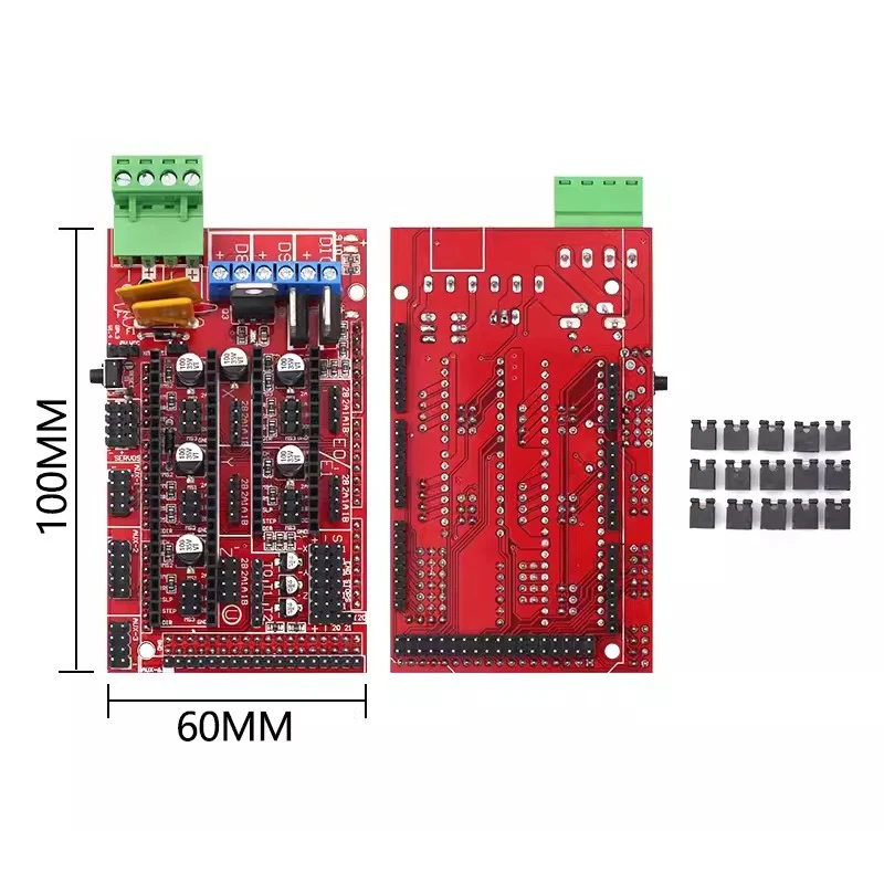 Cnc Arduino Ramps Cnc Controller Board Ramps 1.6 Control Board Base On Ramps 1.5 4-Layer ...