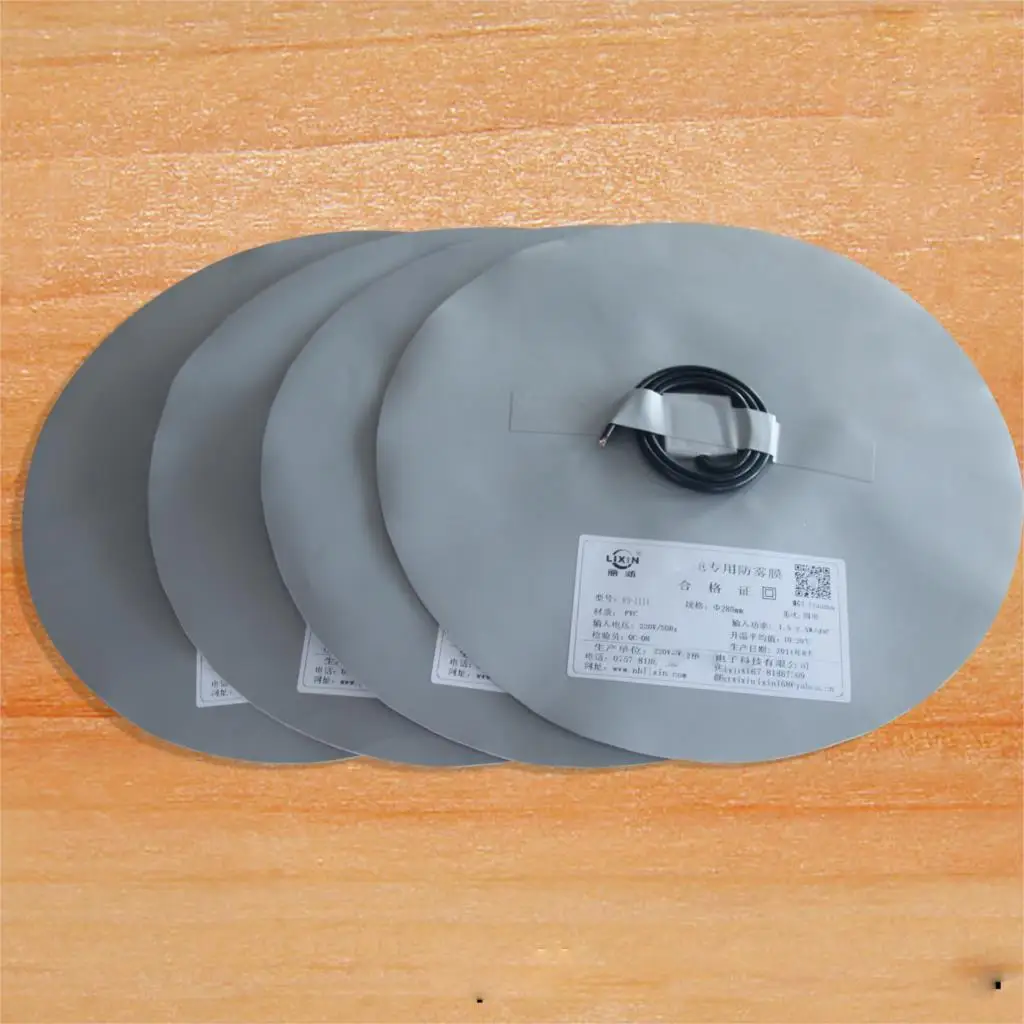 라운드 거울 난방 패드 거울 Defogger 패드 욕실 히터 매트 LED 거울 난방 필름 시스템 가정 및 호텔 공급