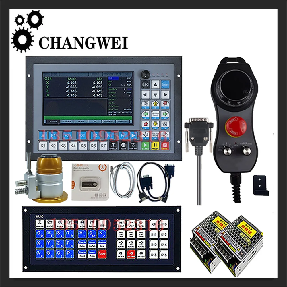 

The new CNC controller DDCS-EXPERT/M350 3/4/5 axis supports closed-loop stepping servo dual Y axis ATC instead of DDCSV3.1