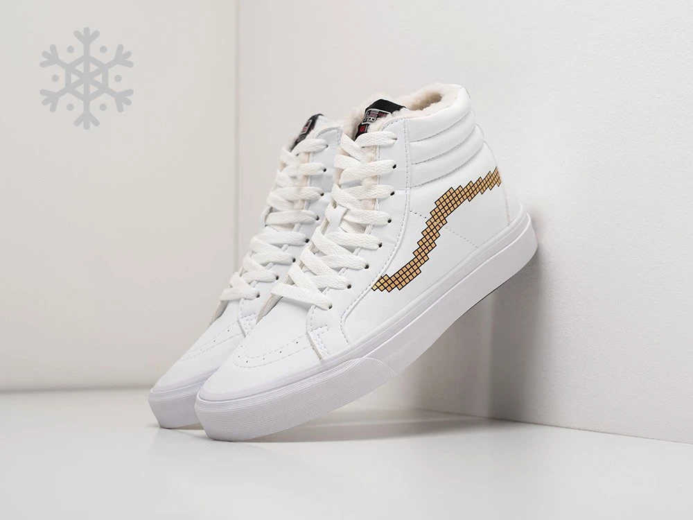 Vans zapatillas de deporte Old Skool para mujer, color blanco, Invierno| Zapatos vulcanizados de mujer| -