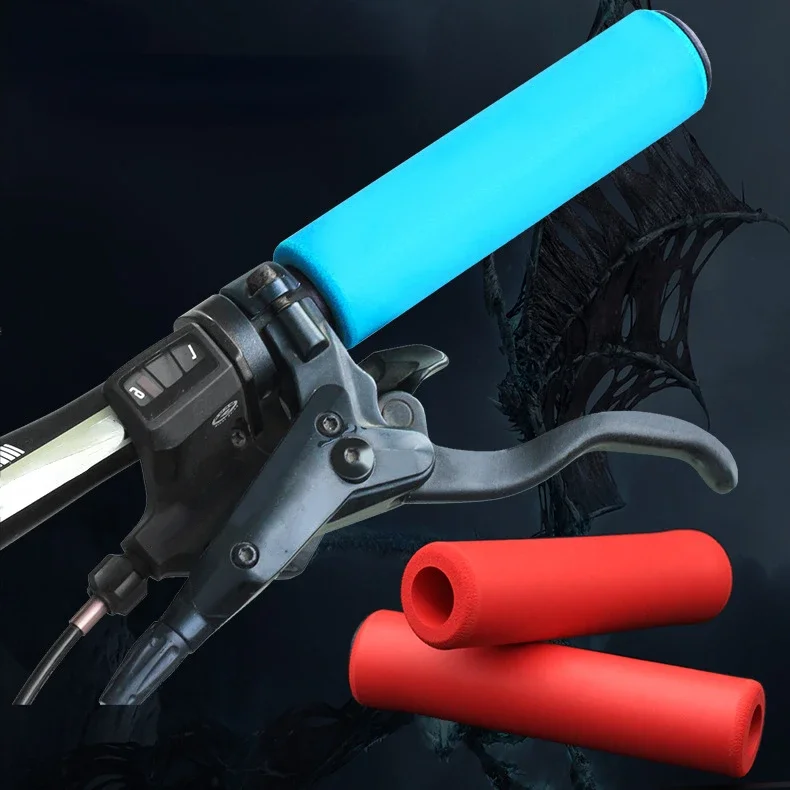 Bicycle Handlebar Grips Bike Handle Grips Bike Handlebar Grips Bike Bicycle Grips Ergonomic MTB Road Bike Handlebar Grips Anti-slip Rubber Skid-proof Cycling Woth Lock Parts