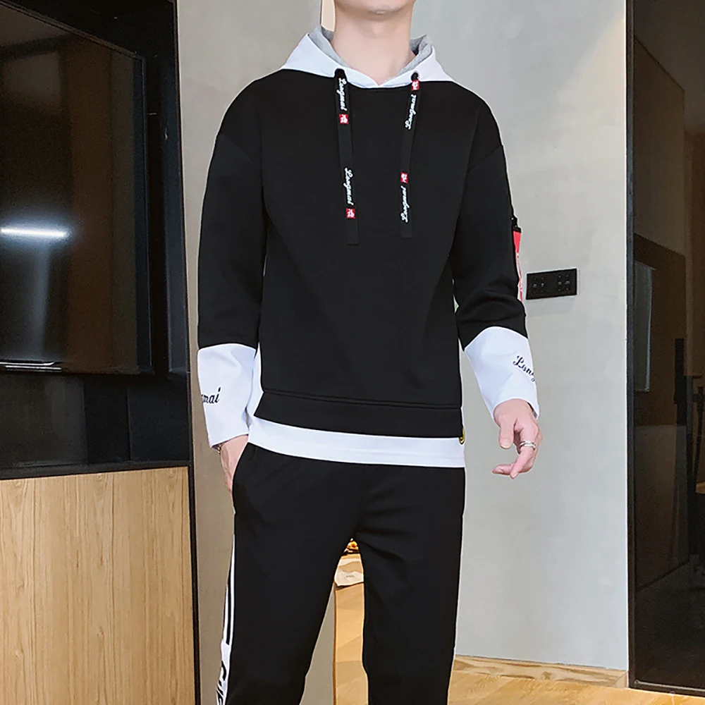 Fake Two Piece Hoodie Detail View