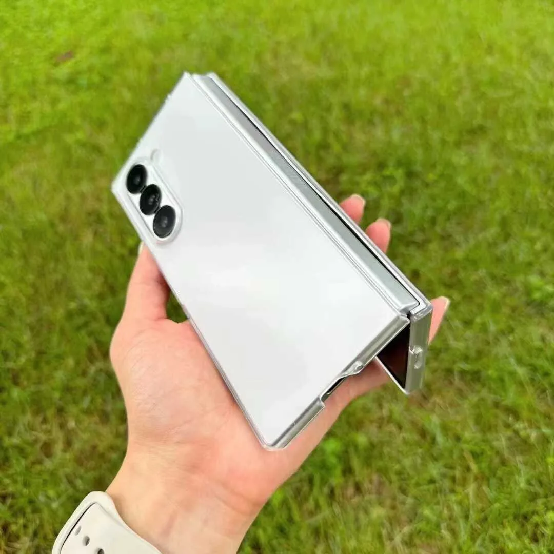Ultra Thin Slim Matte Shockproof Semi-Transparent Folding Case