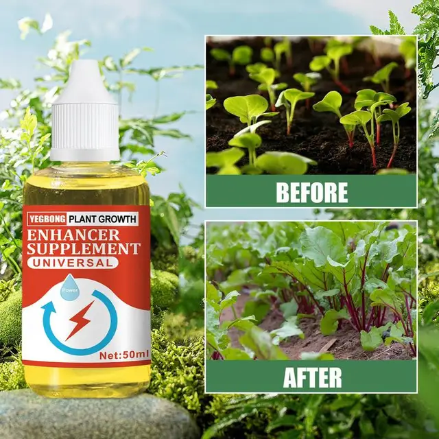 Növénynövekedés -Fokozó 30 Ml Kiegészítse Az Univerzális Gyors Gyökérzetű Növényi Tápanyag -Oldat Virágnövekedési Kerti Kellékek - Image 3