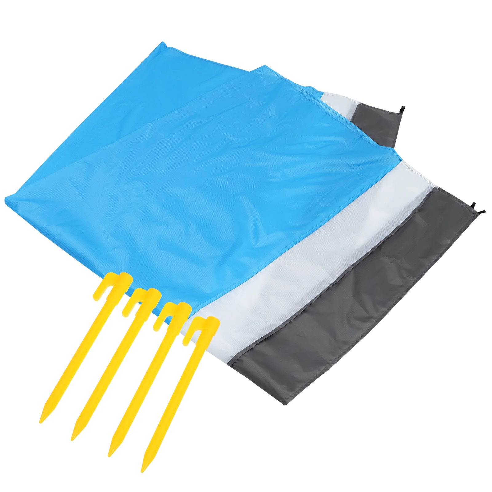 

Nylon Picnic Rug Waterproof Color Matching Beach Picnic Pad Outdoor Blanket