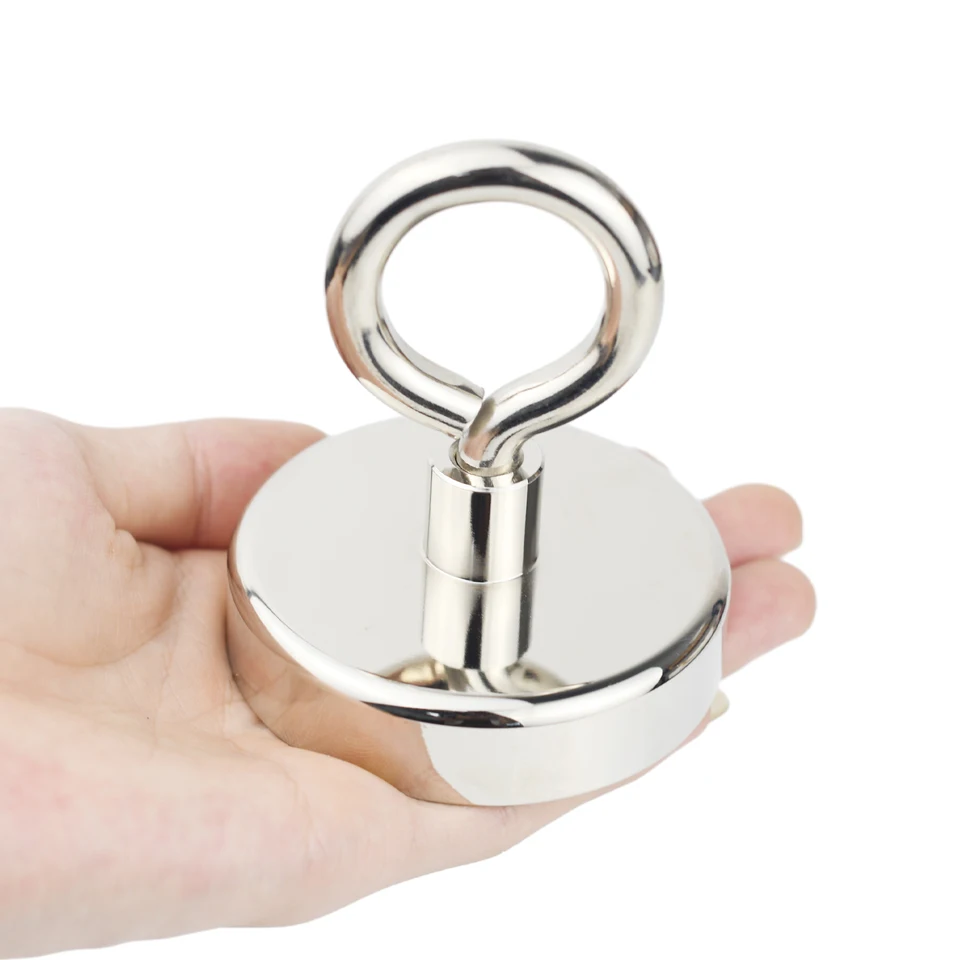 Lotto 10 Ganci Magnetici Diapositive NdFeB N52 Magnete Al Neodimio 5,5 Kg 12 Libbre Resistenti - Foto 13