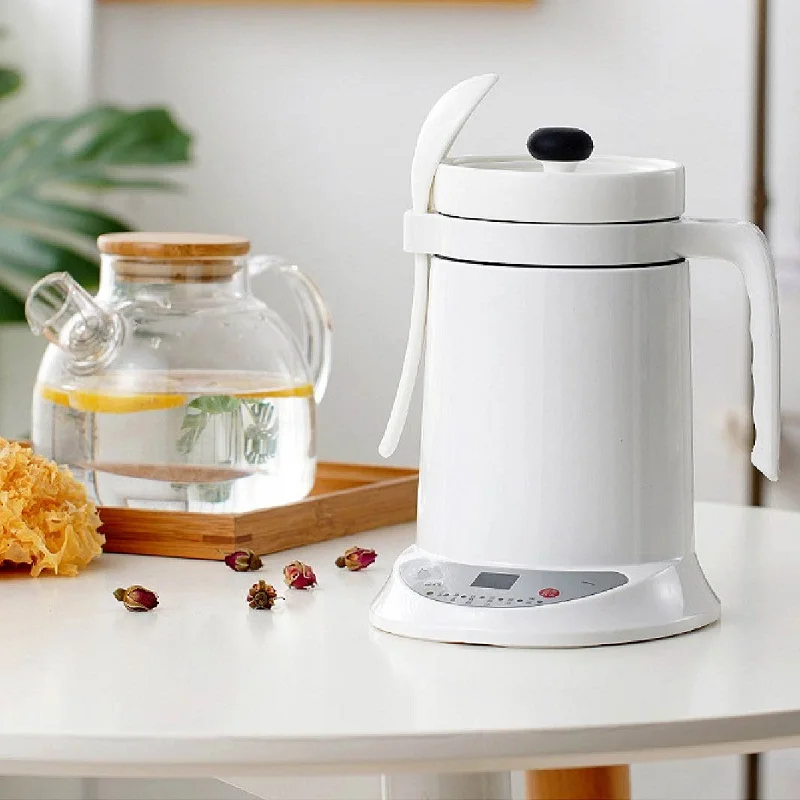 

220V Electric Heating Cup Office Multifunctional Electric Stew Cup Hot Milk Soup Regular Appointment Porridge Pot 750ML