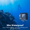 SJCAM Action Camera SJ4000 AIR 4K 30PFS 1080P 4x Zoom WIFI Sports Video Action Cameras Motorcycle Bicycle Helmet Waterproof Cam 6
