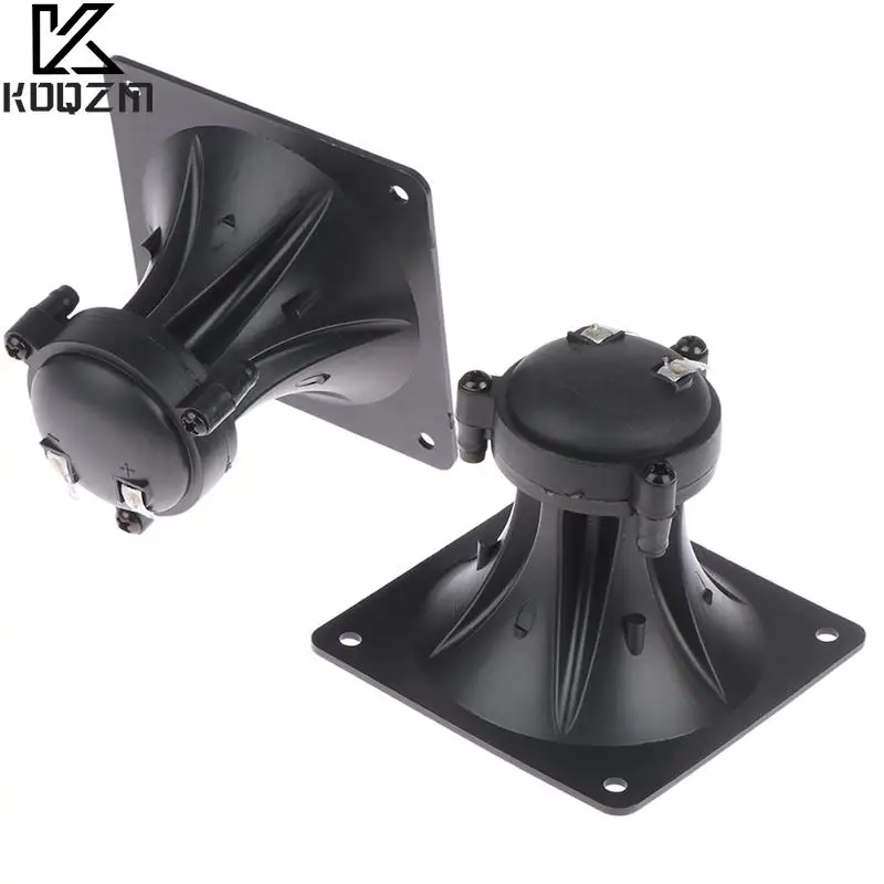2PCS Tweeters 85MM Piezoelectric Tweeter Loudspeaker Buzzer Treble Square Audio Speaker