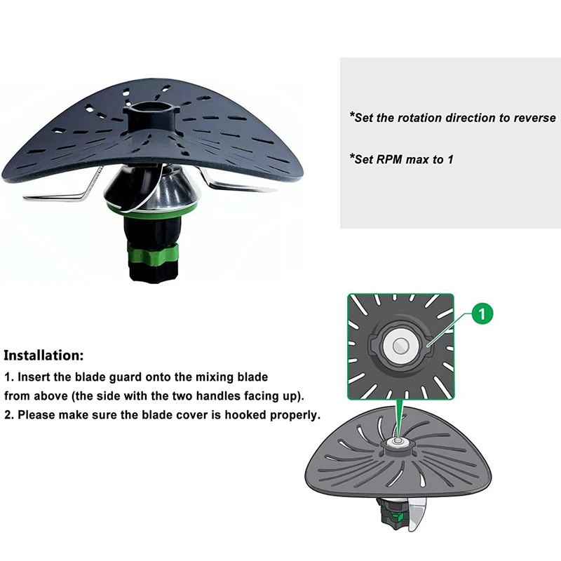 Knife Cover Nylon Innovative Knife Cover Blade Cover Protector Vorwerk Thermomix BIMBY TM5 TM6 TM31 Cooking Kitchenware