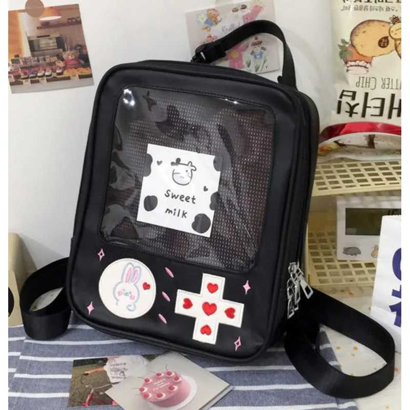 Cute Shoulder Game Bag Cartoon Console Soft Backpack Handbags For Women High-Quality Messenger Versatile Luxury Crossbody Y2k