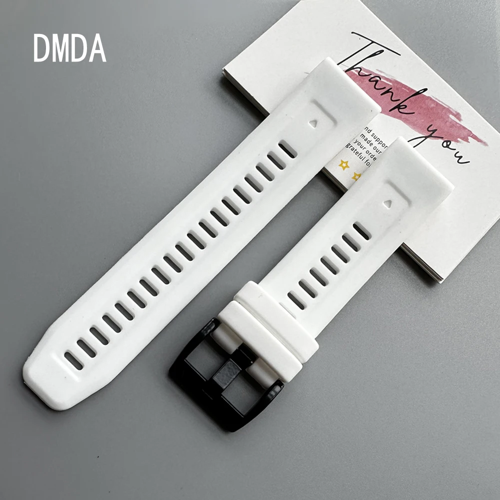 Enhanced Silicone Sports Watch Band - QuickFit 22/26mm Strap