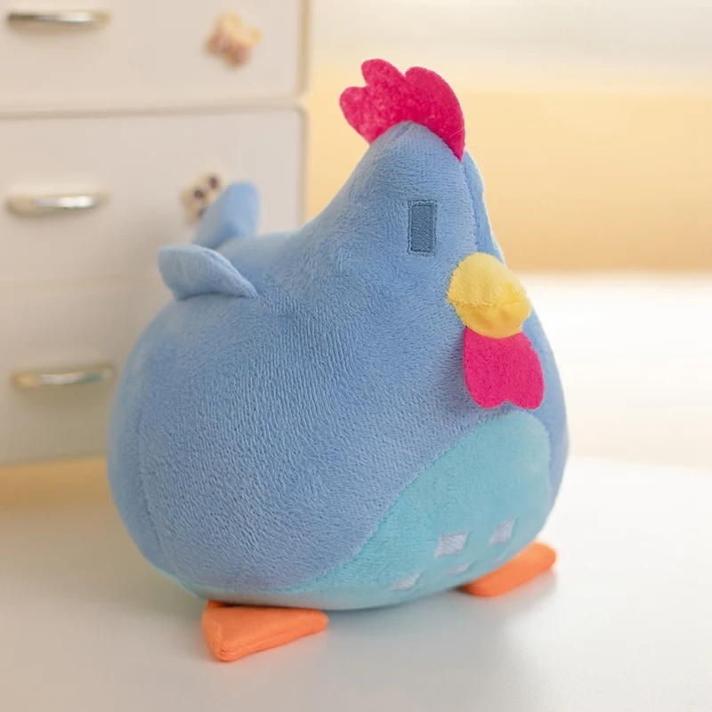 Stardew Valley Chicken Pillow Plush 20cm Soft Stuffed Animal Toy Cartoon Character Ideal for Children's Birthday Room Decor