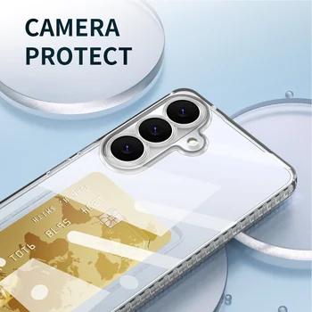 Alternative view of Phone Accessories Clear Case for Samsung Galaxy S26 Ultra S25 FE S24 Plus S23 S22 A17 A56 5G A36 A16 A55 A35 A15 Soft Covers