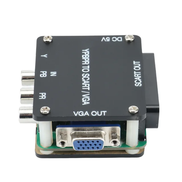 YUV에서 RGB, YPBPR에서 SCART, YPBPR에서 VGA 변환기