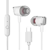 AAA TYPE C Wired Headphones with Microphone HiFi Bass  Earphone Stereo Music Headphone Headset Mp3 Sport Phone Earbuds Micro 2