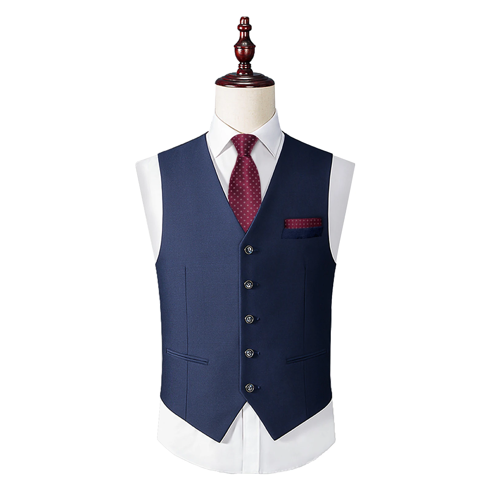 Necktie Set Kids Strap Ties 38cm Length 6cm Width Red dot Boys Girls School Adjustable Uniforms Tie