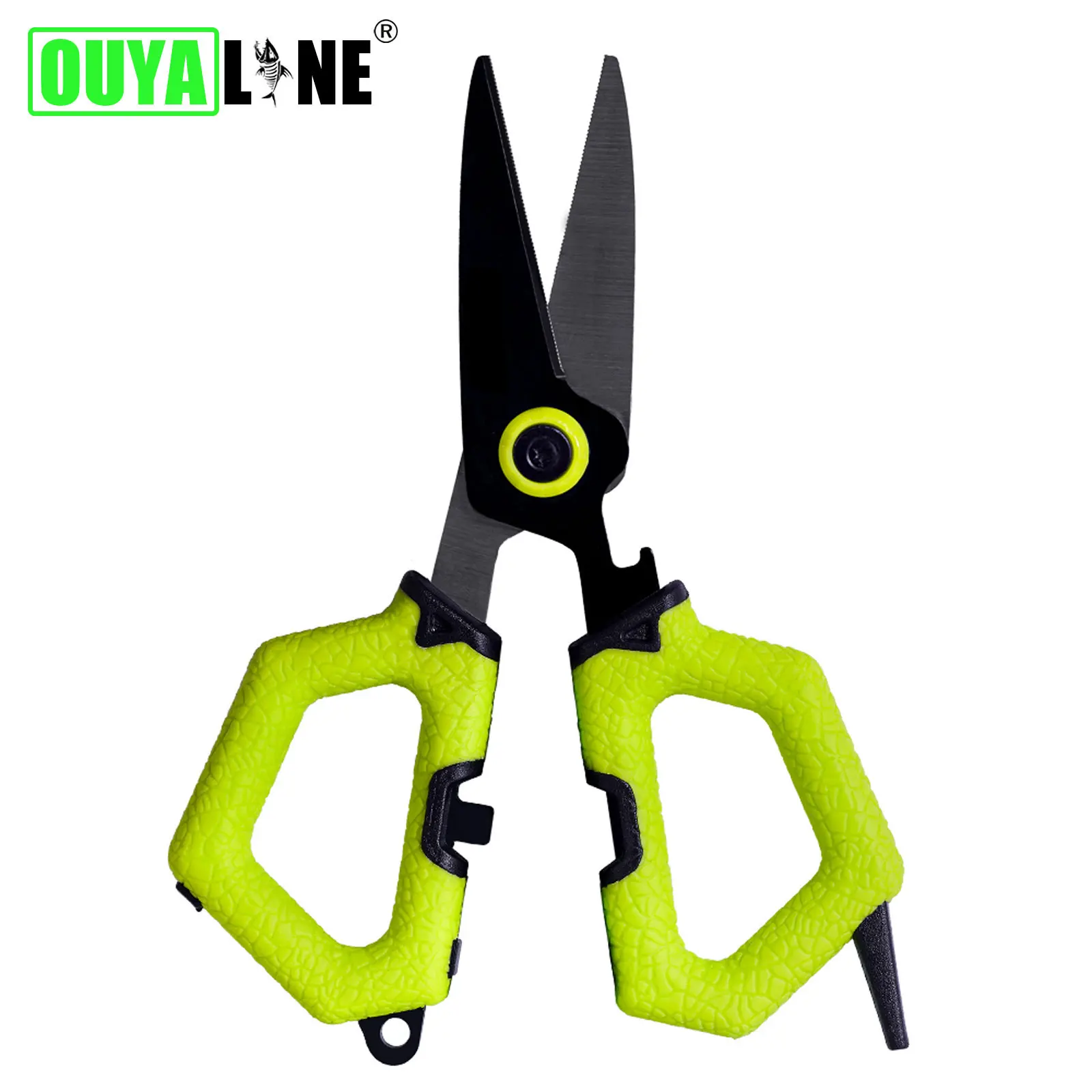 

Multifunctional Fishing Scissor 420 Stainless Steel Portable Cut PE line Braid Lines Cutter Plies Carp Fishing Tools Accessories