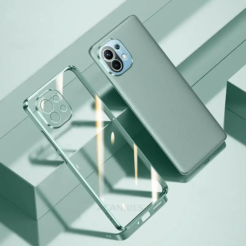 Luxury Plating Bumper Clear Case - Transparent Silicone Cover