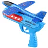 Kids Airplane Launcher Toys 13.2'' LED Foam Glider Catapult Gun Plane Toy for Boys Outdoor Flying Toys Birthday Gifts for Boys 5
