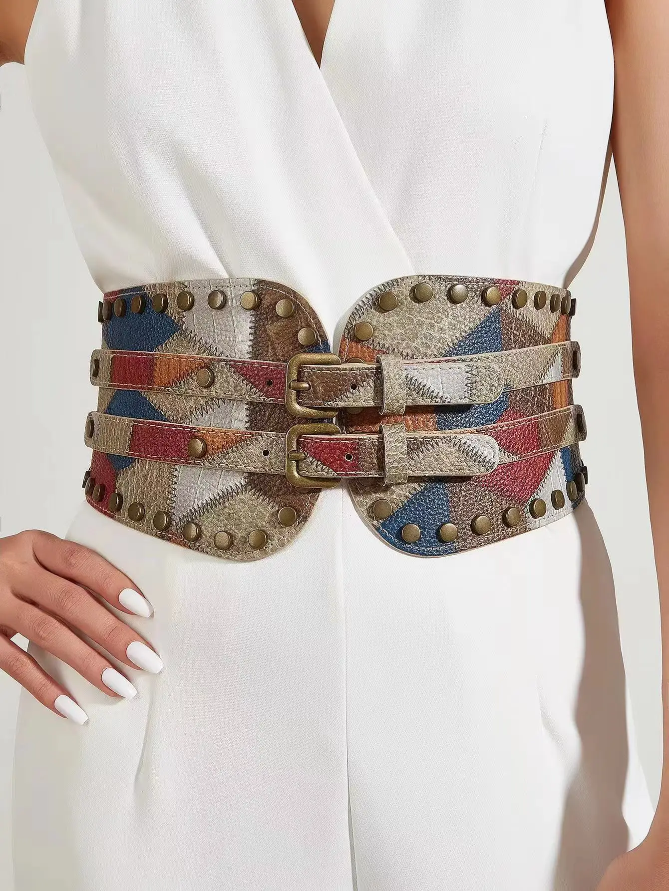 New Elastic Wide Corset Belts for Women Waist Plus Size Belt Female Dress Waistband Big Stretch Cummerbunds Clothes Accessory