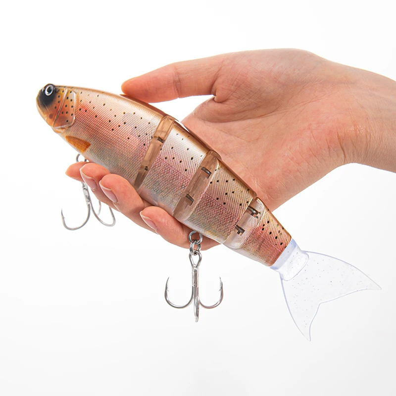 105g Madness Balam Fishing Lure Jointed Giant Big Bait Swimbait Hard Fishing Lure Bass Catfish Bait leurre peche balam leurre