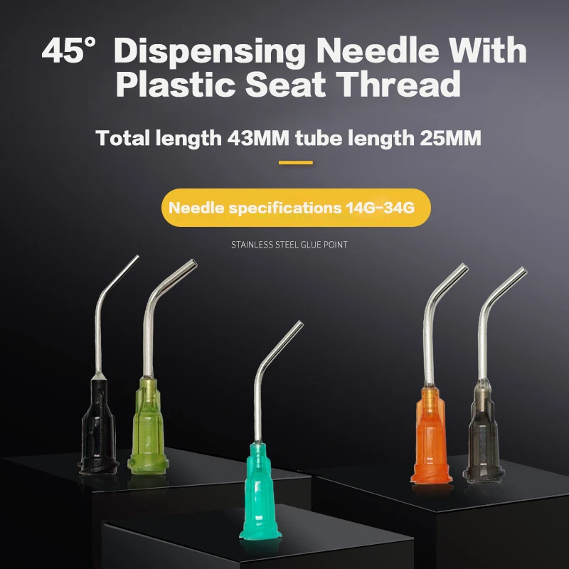 TT 20G--27G Tapered Epoxy Needle Tip Dispensing Consumable Glue Syringe  Dispensing Plastic Dispenser