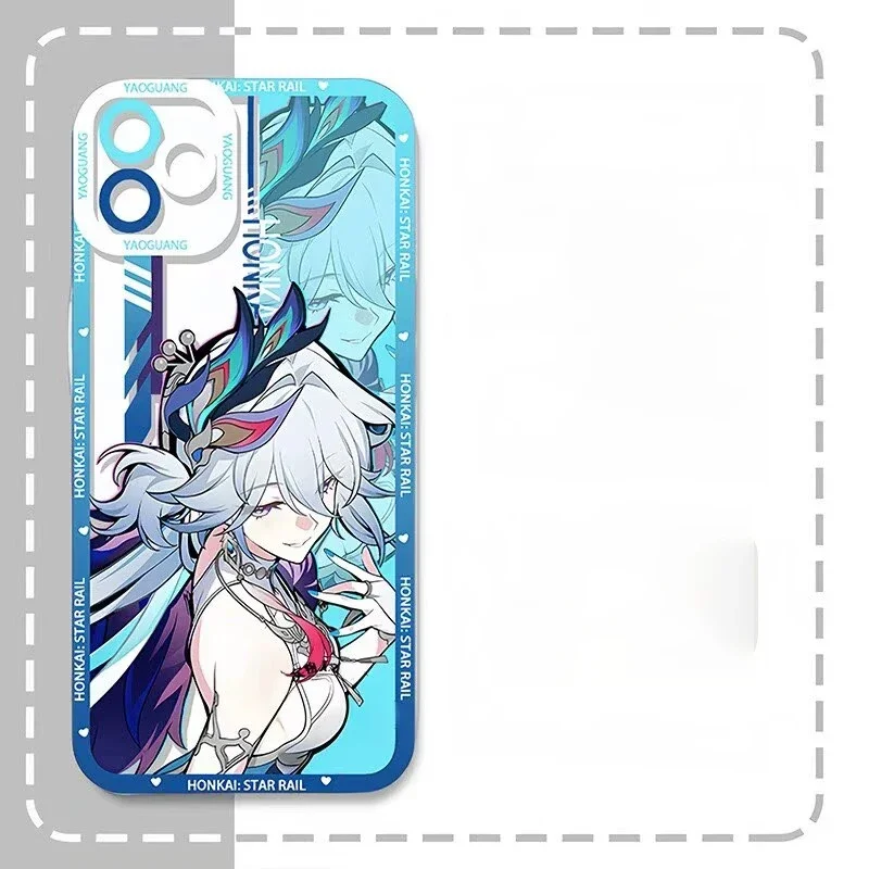 Honkai Star Rail Anime-Themed Phone Case