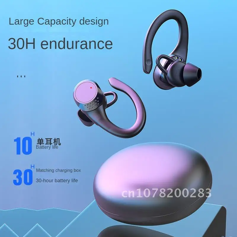 

2023 High-Quality Sound Wireless Bluetooth Ear-Hanging Headset Intelligent Noise Reduction Private Model Long Battery Life