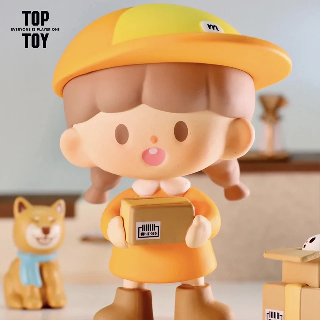 TOPTOY zZoton Who Is Little Witch Series Blind Box Kawaii Action Figures Surprise Guess Bag Girls Kids Cute Birthday Gift 5