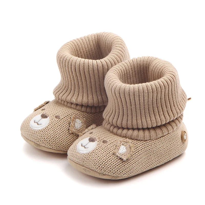 Newborn Baby Girl Boy Kids Prewalker Solid Fringe Shoes Infant Toddler Soft Soled Anti-slip Boots Booties 0-1 Year 4