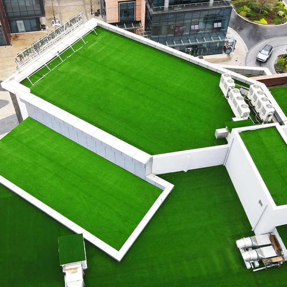 Artificial Lawn, Simulation Artificial Grass, Outdoor Plastic Fake Grass Carpet, 6.6 * 17ft Fake Grass Fence Green