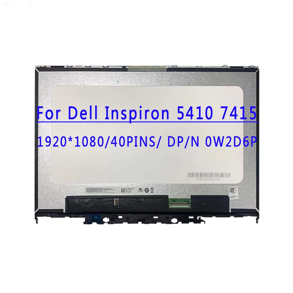 

14.0inch FHD Assembly For Dell Inspiron 5410 7415 2-IN-1 P147G P147G001 P147G002 LCD Touch Screen Digitizer Replacement Assembly