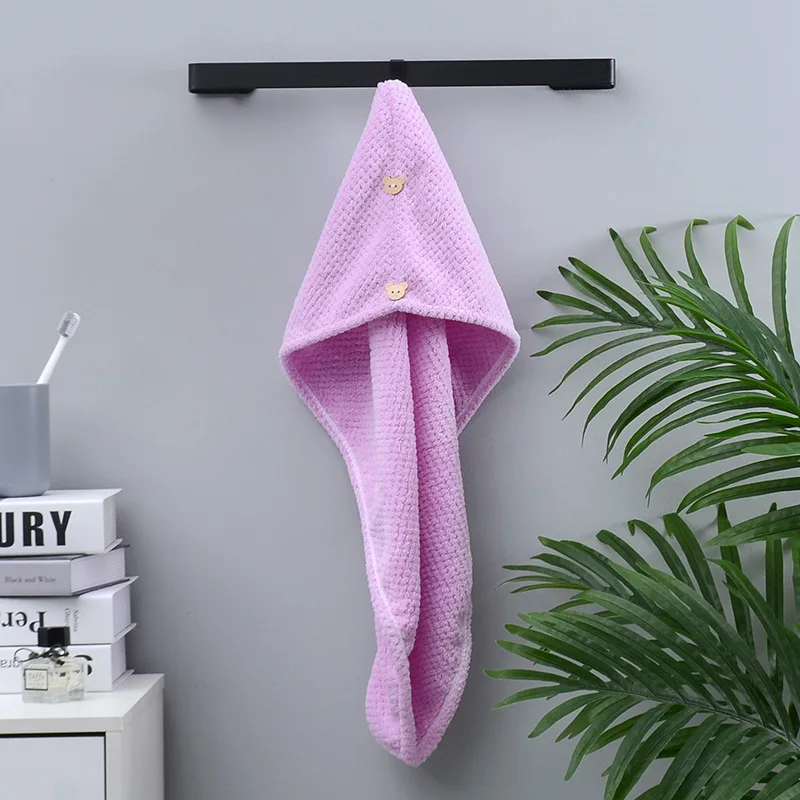 1PCS Quick drying shower cap Hair quick drying fast absorbent headband Dry shower cap hair