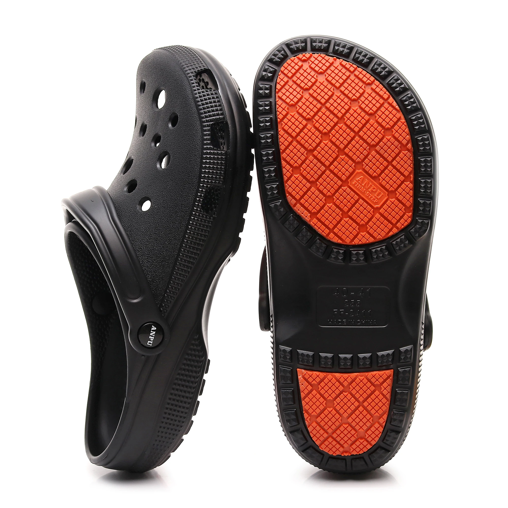 Crocs sandals women lightweight casual slip-on sandals for ladies in black comfortable everyday footwear from VelmoraMart