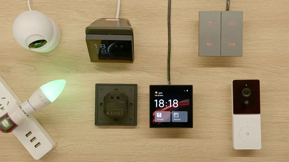 Tuya Control Panel Smart Home Control Panel Tuya Smart Panel Built-In Alexa Gate