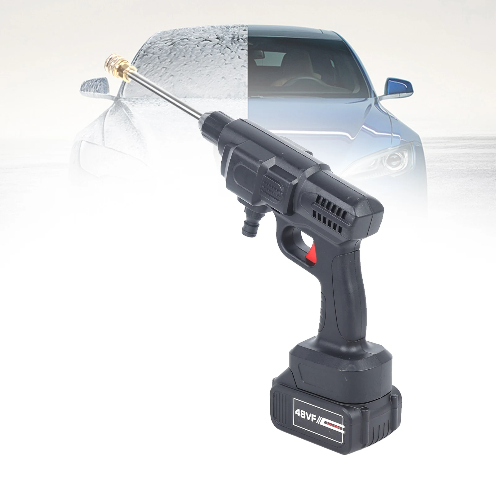 21V Cordless High-Pressure Electric Car Washer – Portable Jet Cleaner 3