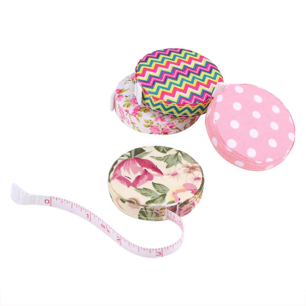 Body Tape Measure 150cm/60in Accurate Retractable Ruler Measuring Tape Soft Optional Color