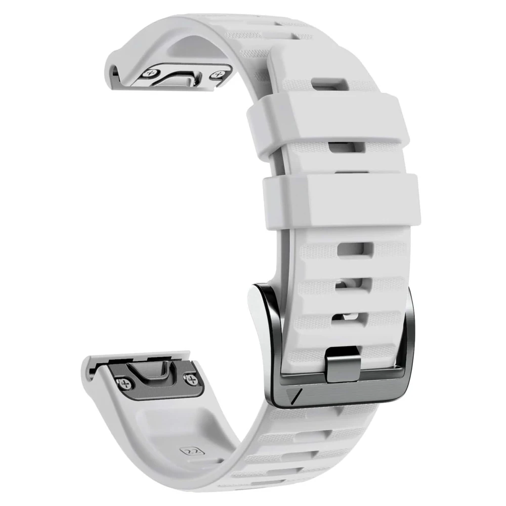 Durable Sports Watch Band with Quickfit Rubber Strap - 26/22mm