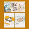 13Pcs/set Transparent Eternal Pencils with 12 Color Interchangeable Heads Ink Free Art Painting Office Signature Tools Unlimited 6