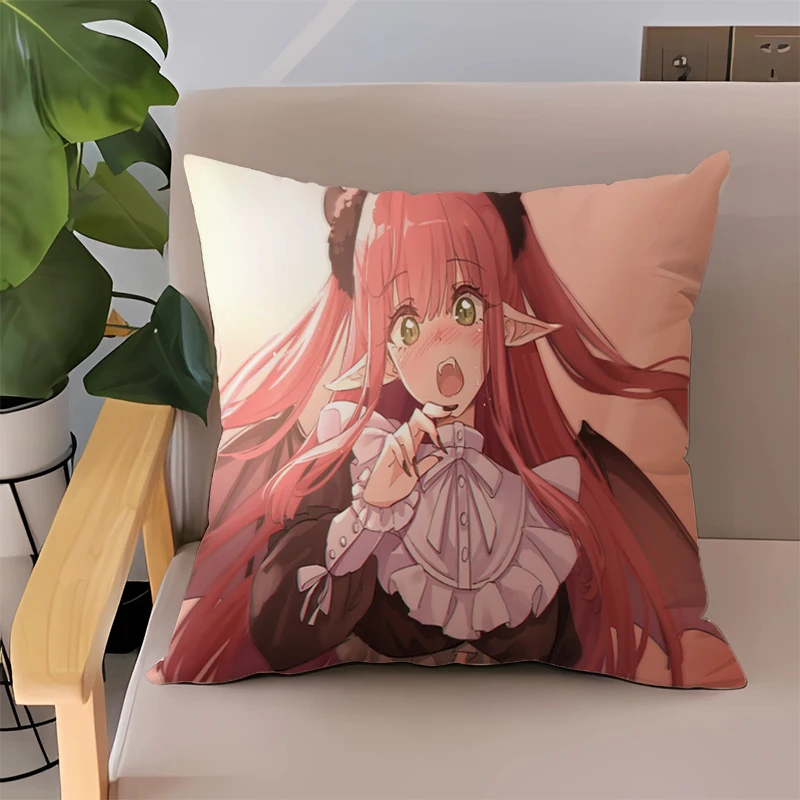 

Decorative Pillows for Bed My Dress-Up Darling Double-sided Printing Pillowcases 50x50 Short Plush Cushion Cover 40x40 Car Sofa