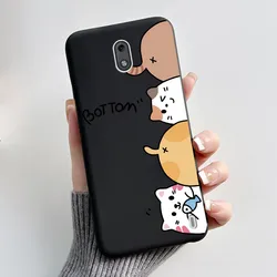 Aesthetic Cute Cat Shockproof Black Slim Phone Case - Soft TPU Silicone Back Cover for Nokia 3.1 (HEI - TPU401)