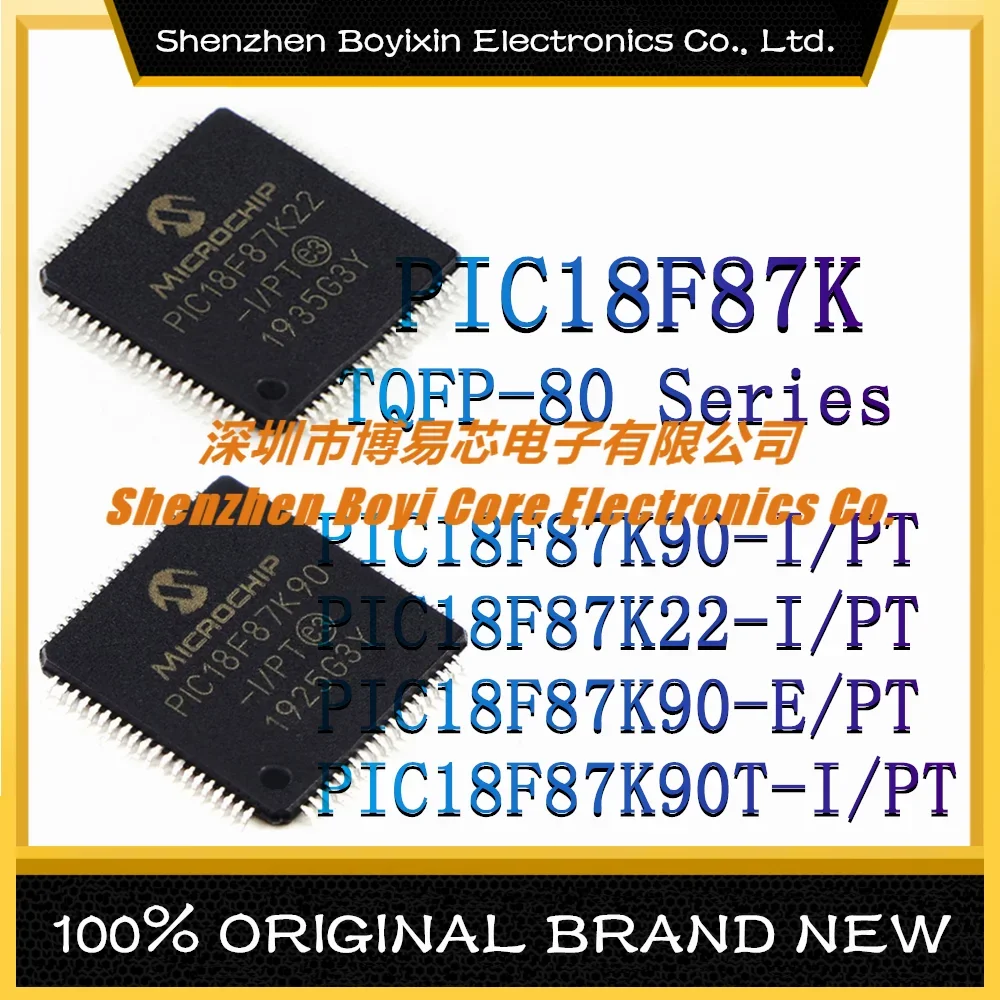 pic18f6520 i pt pic18f6527 i pic18f6585 i pic18f6525 i package tqfp 64 new microcontroller ic chip mcu mpu soc ic chip PIC18F87K90-I/PT PIC18F87K22-I PIC18F87K90-E PIC18F87K90T-I Package TQFP-80 New Microcontroller IC Chip (MCU/MPU/SOC)