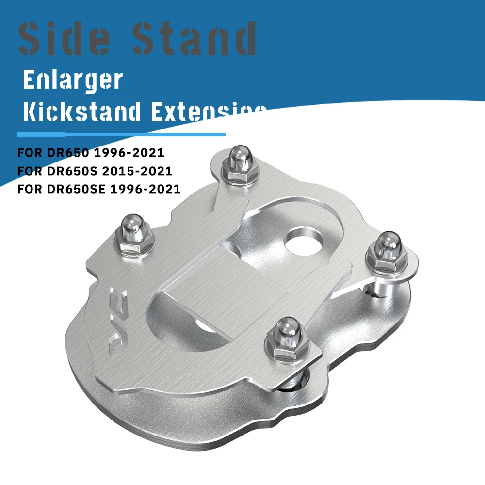 

Side Stand Enlarger FOR SUZUKI DR650S/SE DR650 1996-2021 DR650S 2015-2019 2020 2021 Kickstand Extension Motorcycle Accessories