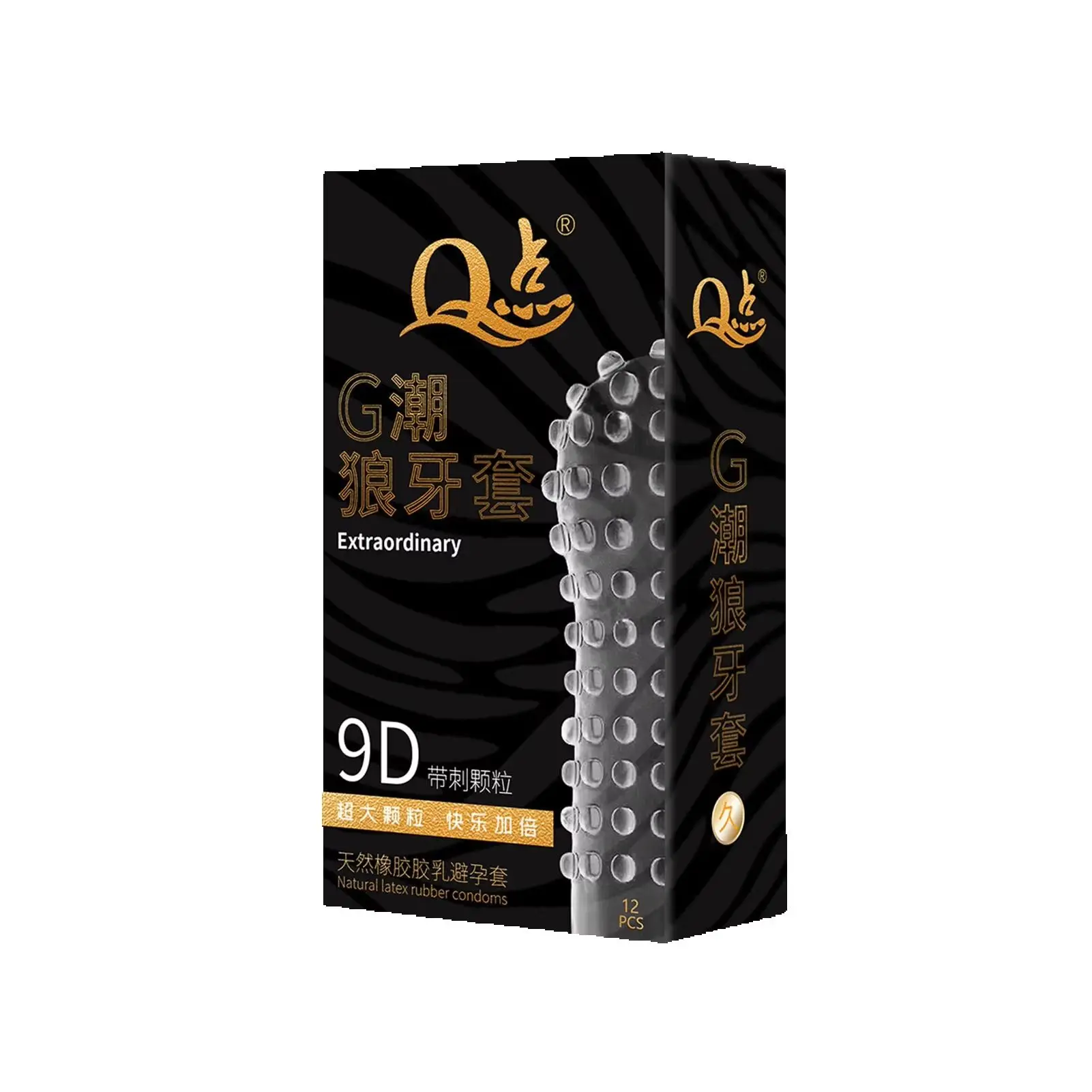 12pcs Super Dotted Large Spikes Condoms Sex Toys For Men G Point Vaginal Stimulation Penis Sleeve Extra Sensitive Adult Supplies 1