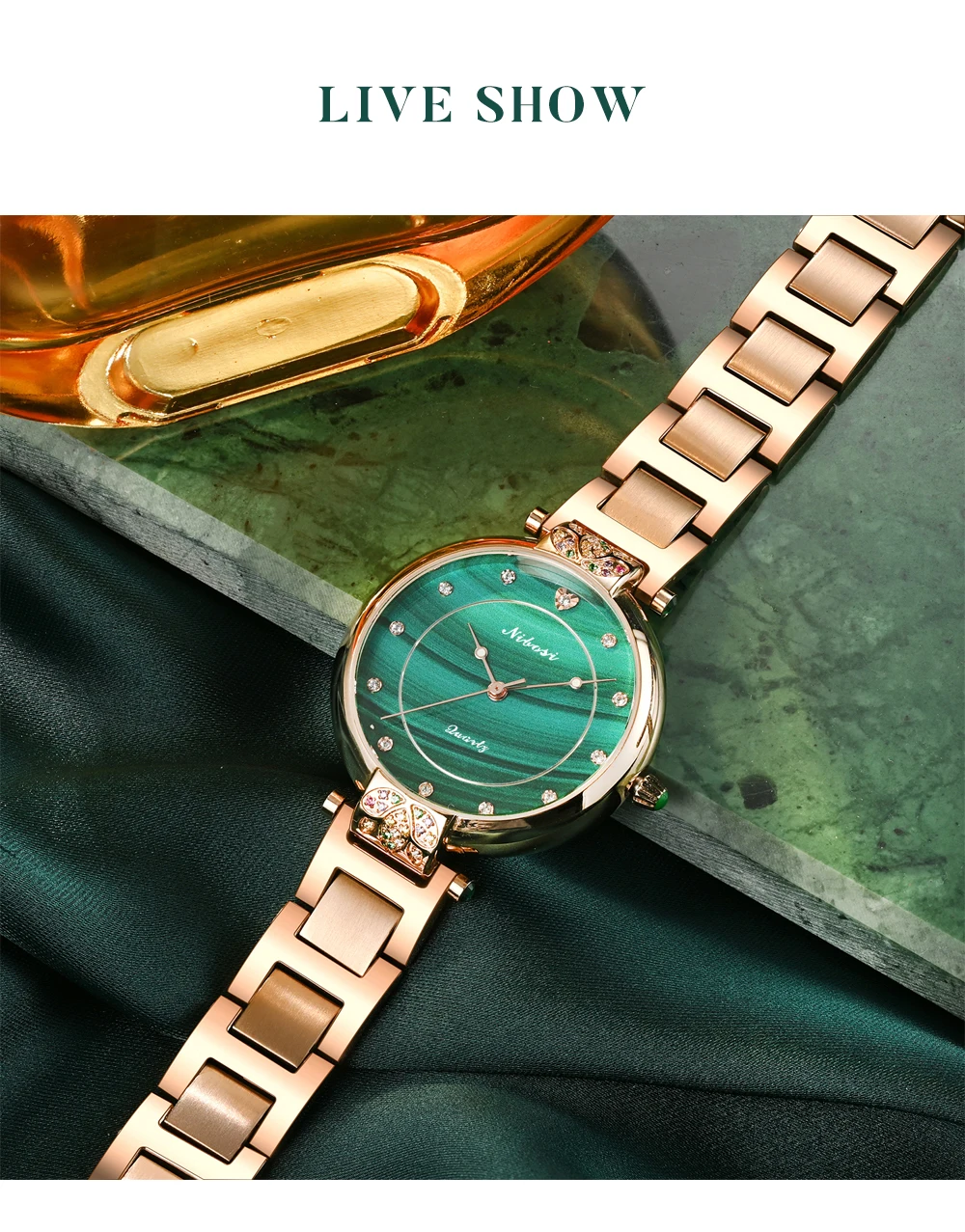 2021 NIBOSI Fashion Ladies Watch Brand Ladies Creative Steel  Women Bracelet Watches Female Waterproof Clocks Relogio Feminino
