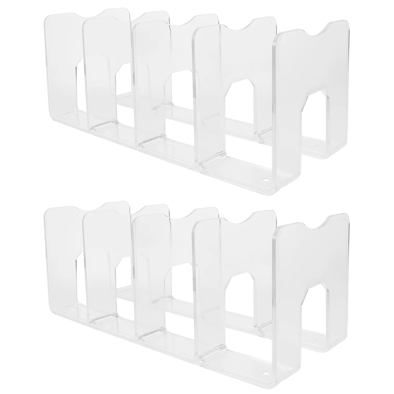 Desktop Bookends Rack Kitchen Multi-function Holder Delicate Organizer for Shelves Stand Books