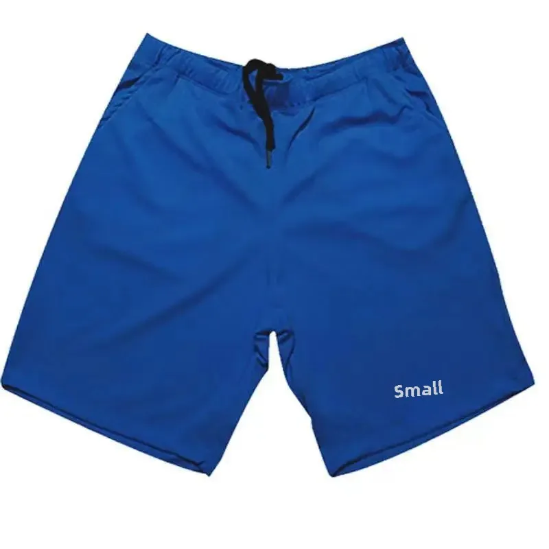 Men Fitness Short Pants Summer Sports Five-Quarter Running Loose Elastic Quick-Dry Soccer Basketball Training Trousers