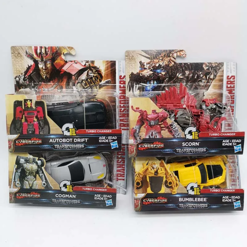 Car Action Figures Grimlock Bumblebee Optimus Prime Megatron Kid Toy Gifts 